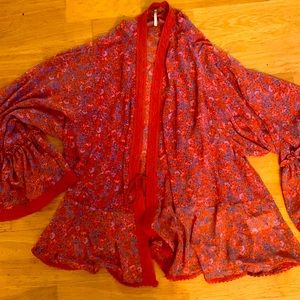 Free people boho oversized wrap